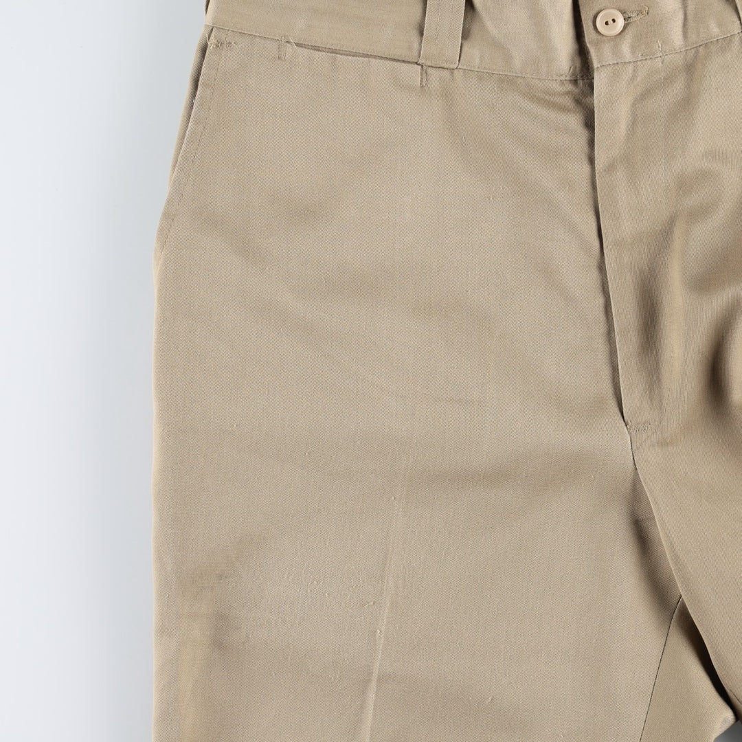 70s-80'S JCPenney BIG MAC Work Pants, Men's W32 (approx.), Vintage cotton Beige type Vintage Second Hand