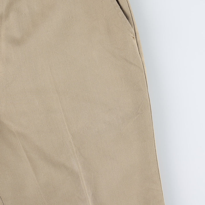 70s-80'S JCPenney BIG MAC Work Pants, Men's W32 (approx.), Vintage cotton Beige type Vintage Second Hand