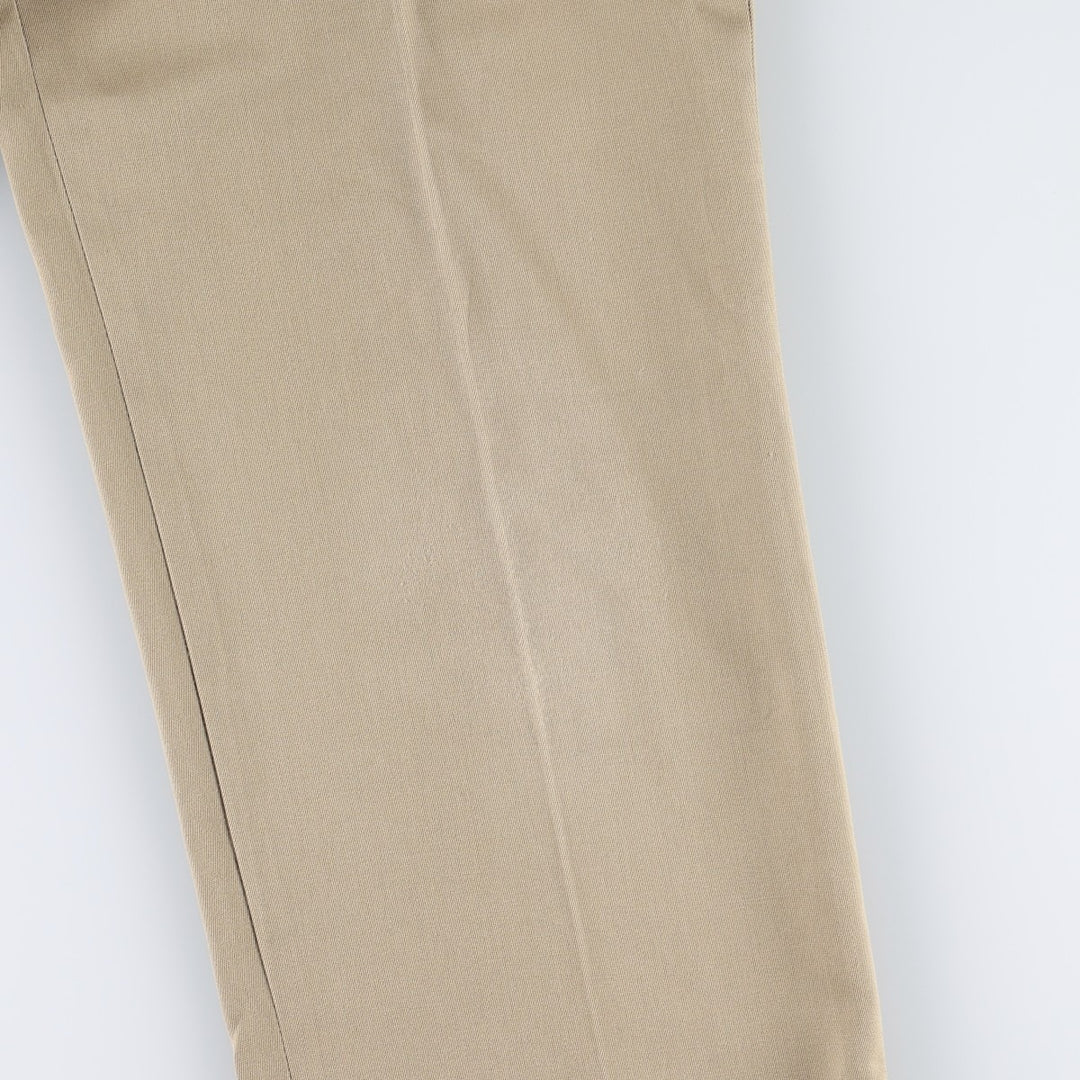 70s-80'S JCPenney BIG MAC Work Pants, Men's W32 (approx.), Vintage cotton Beige type Vintage Second Hand