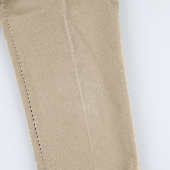 70s-80'S JCPenney BIG MAC Work Pants, Men's W32 (approx.), Vintage cotton Beige type Vintage Second Hand