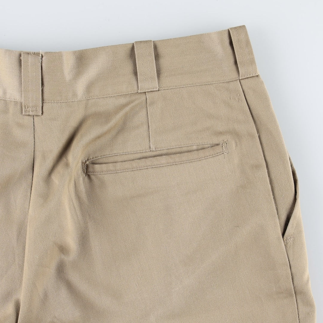 70s-80'S JCPenney BIG MAC Work Pants, Men's W32 (approx.), Vintage cotton Beige type Vintage Second Hand