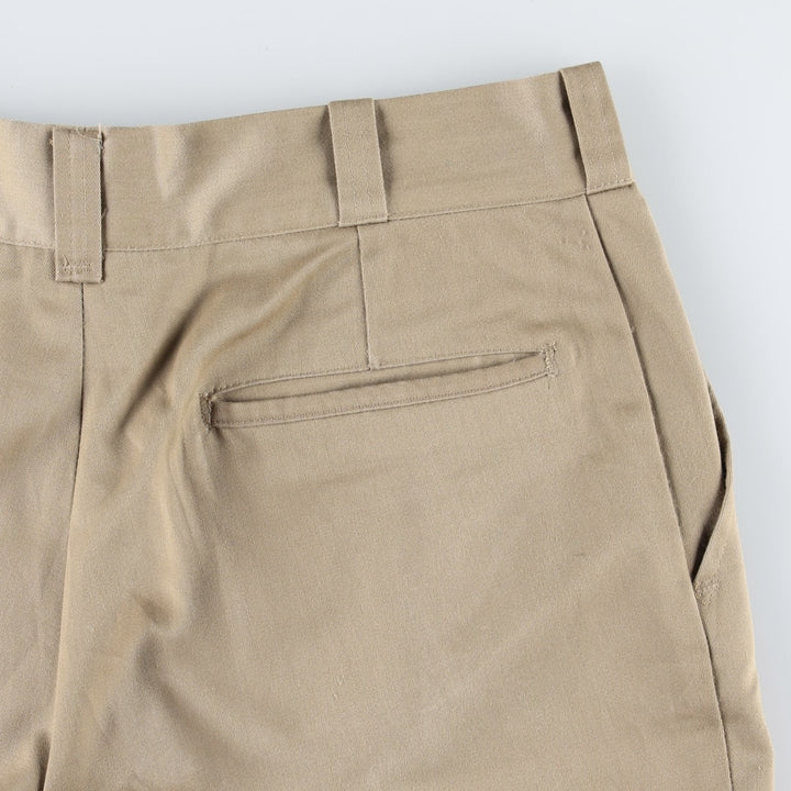 70s-80'S JCPenney BIG MAC Work Pants, Men's W32 (approx.), Vintage cotton Beige type Vintage Second Hand