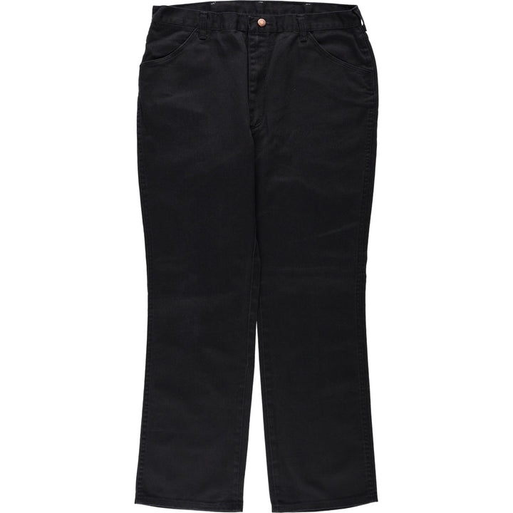 80s-90'S Big Ben work pants, made in USA, men's size W35 equivalent, vintage. unclear black type Vintage Second Hand