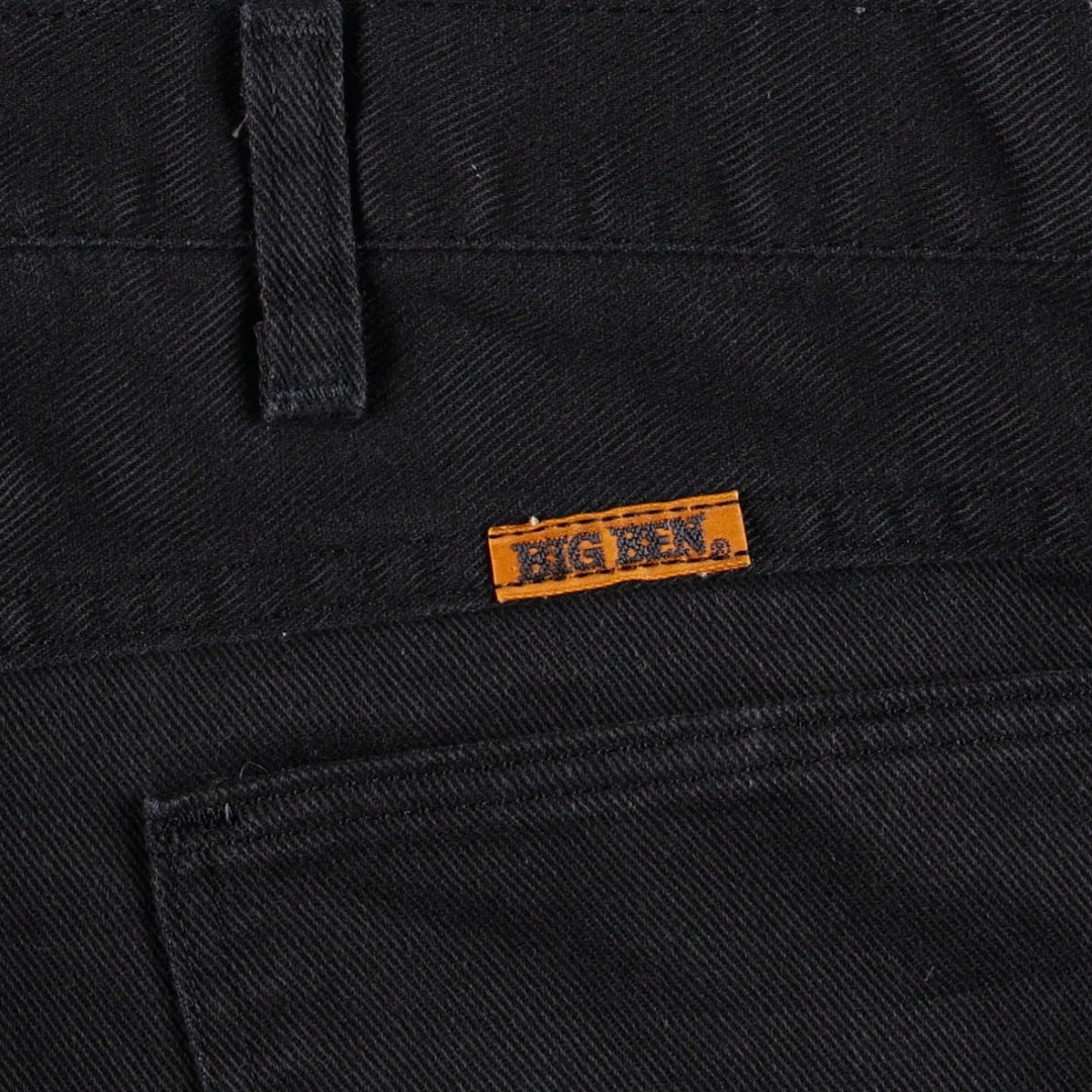 80s-90'S Big Ben work pants, made in USA, men's size W35 equivalent, vintage. unclear black type Vintage Second Hand