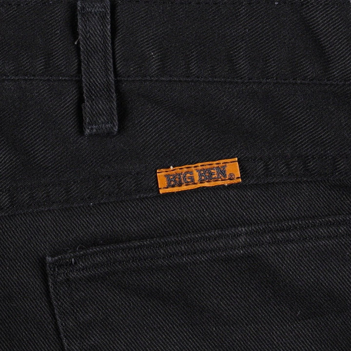 80s-90'S Big Ben work pants, made in USA, men's size W35 equivalent, vintage. unclear black type Vintage Second Hand