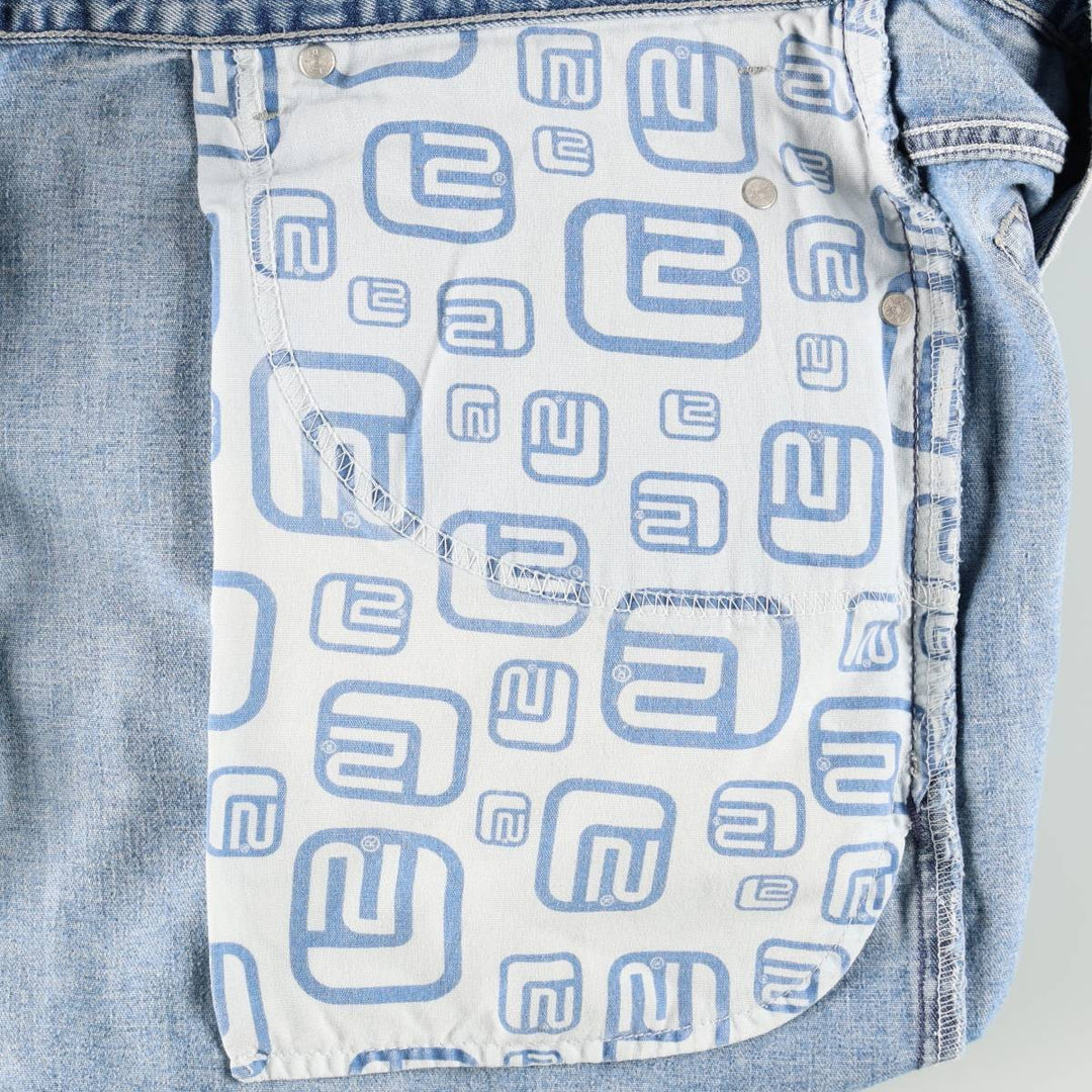 2000'S Levi's SILVER TAB L2 BAGGY Tapered Denim Pants, Men's W36 (approx.) cotton blue type Vintage Second Hand