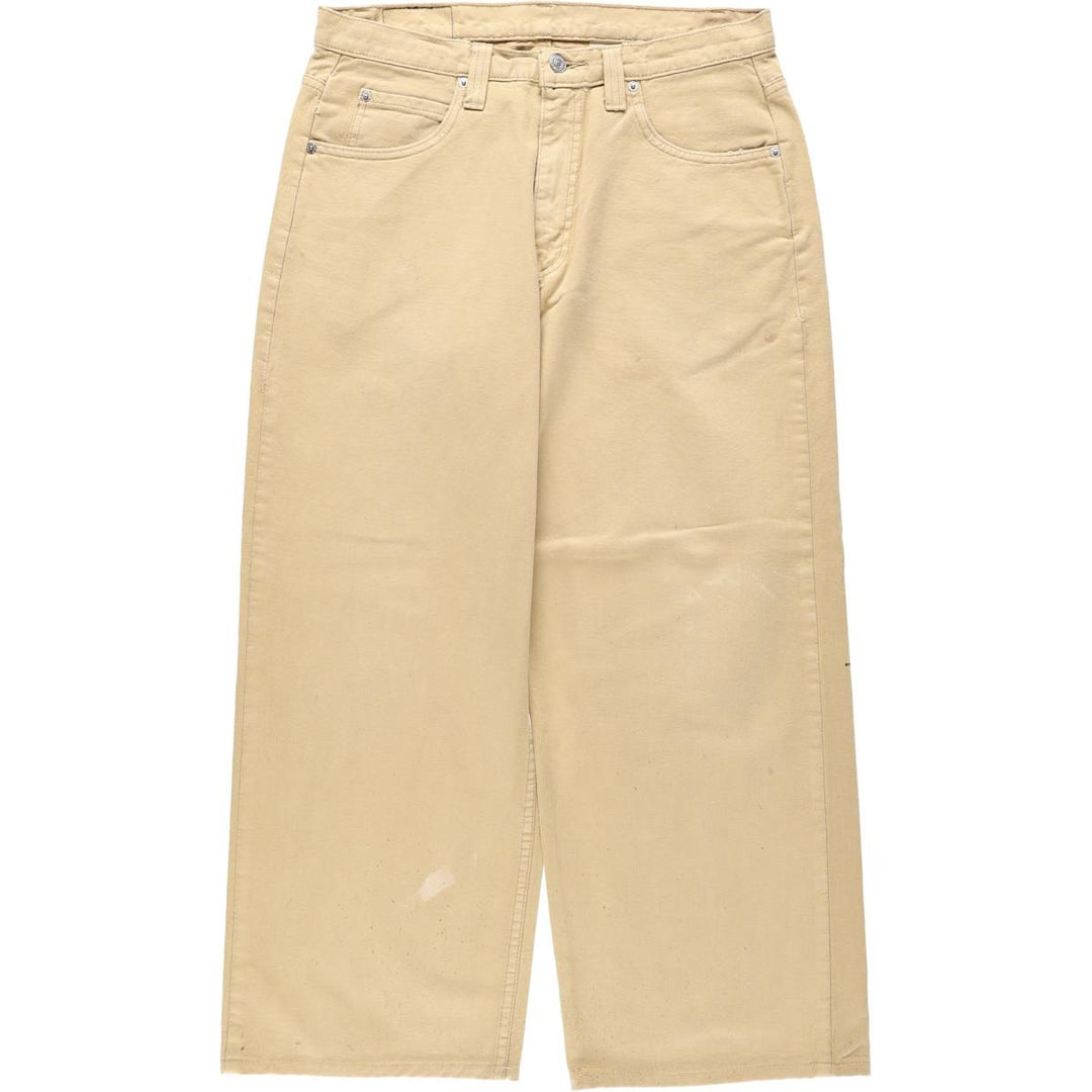90'S Levi's Silver Tab Baggy Fit Tapered Denim Pants, Men's Size W33 (approx.), Vintage cotton oro legacy Vintage Second Hand