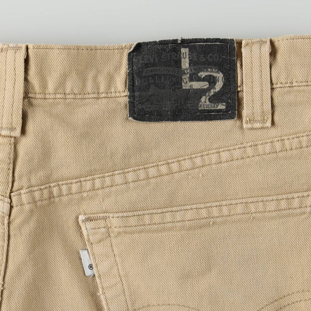 90'S Levi's Silver Tab Baggy Fit Tapered Denim Pants, Men's Size W33 (approx.), Vintage cotton oro legacy Vintage Second Hand