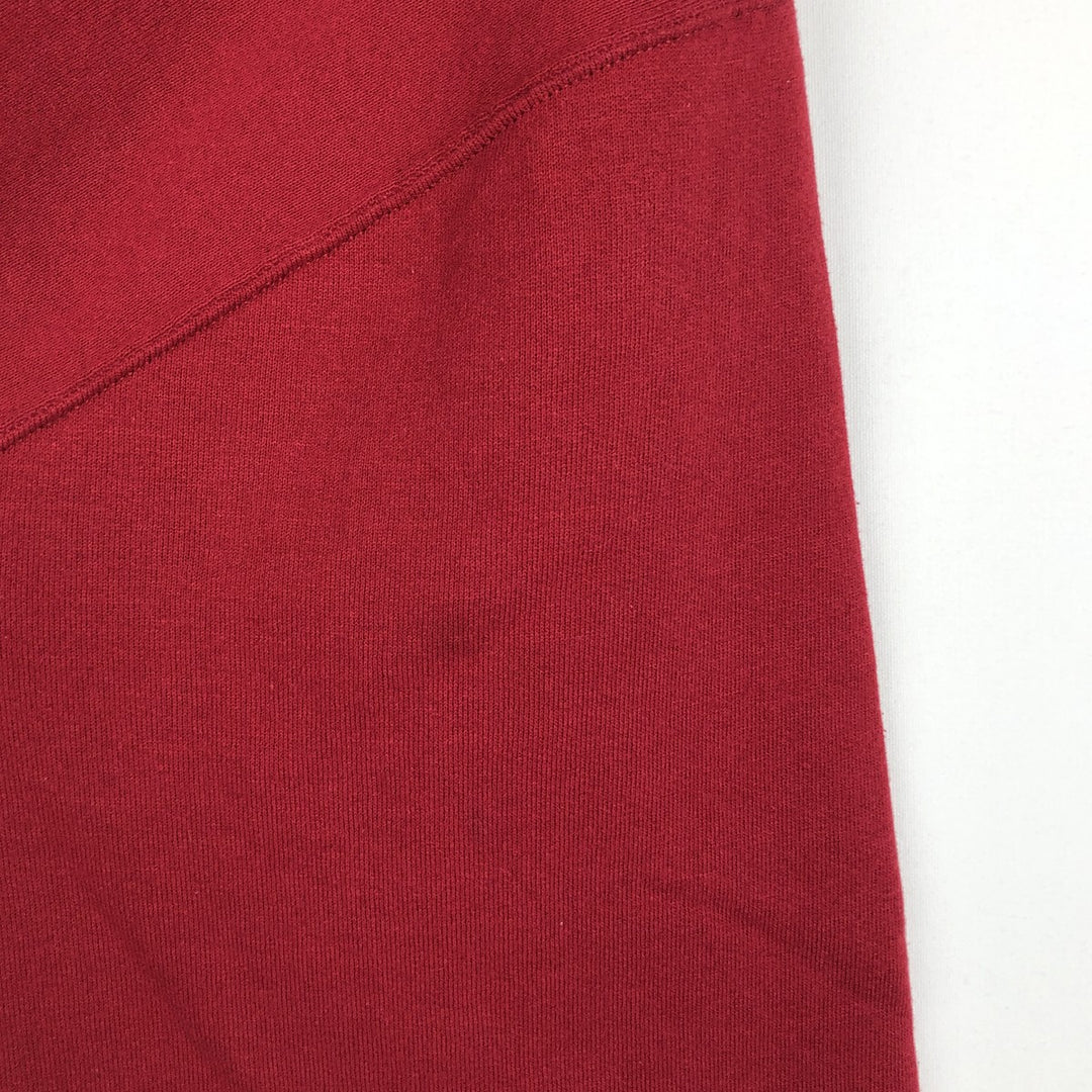 Vintage 90'S Russell blank sweatshirt, made in the USA, size XXL. cotton red type Vintage Second Hand