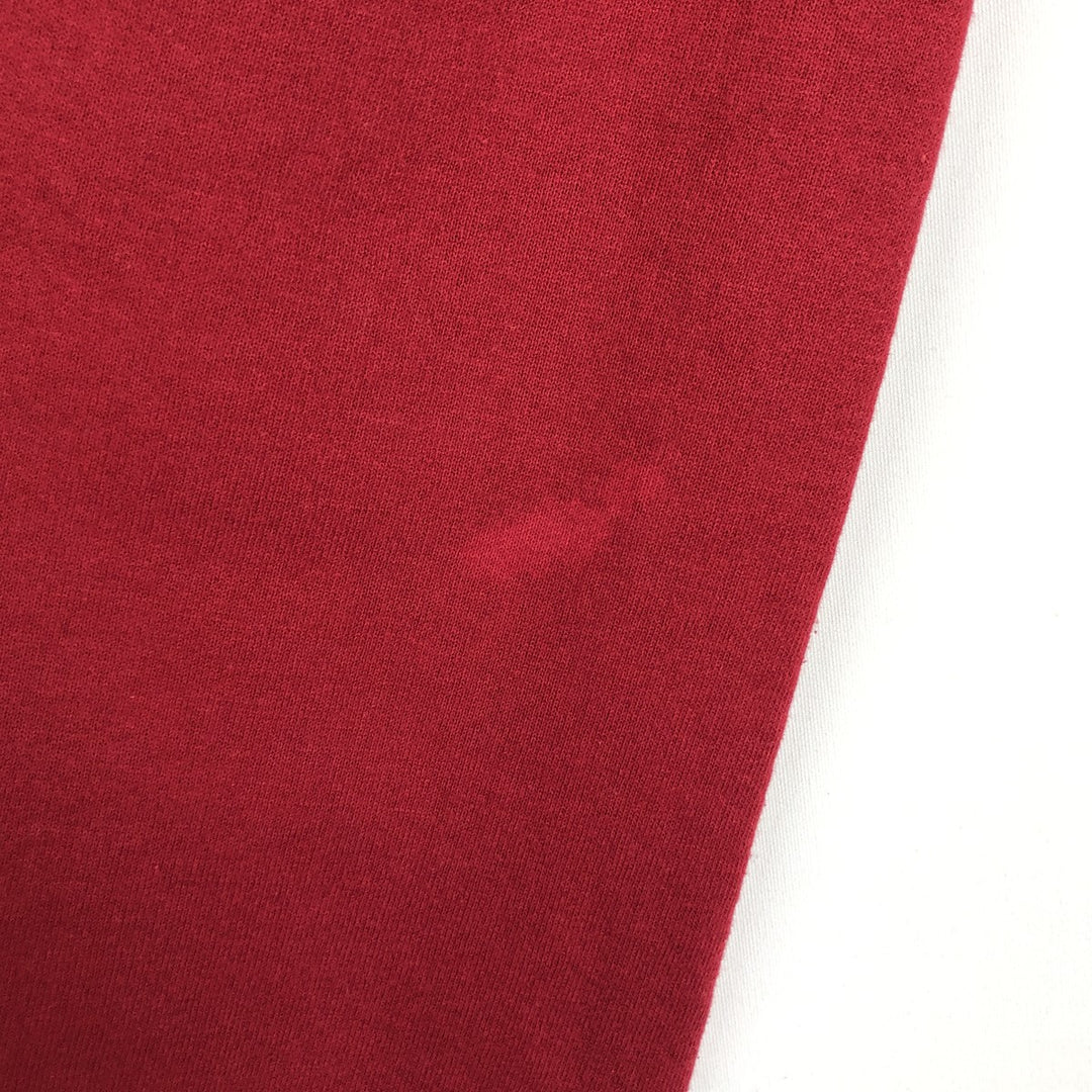 Vintage 90'S Russell blank sweatshirt, made in the USA, size XXL. cotton red type Vintage Second Hand