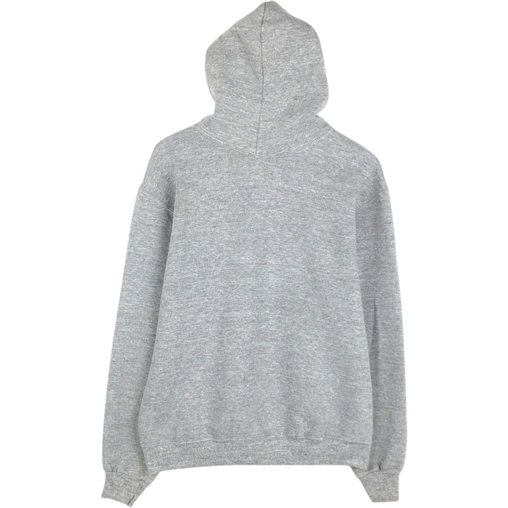 90'S Russell plain blank sweatshirt hoodie made in USA men's size L vintage polyester gray type Vintage Second Hand