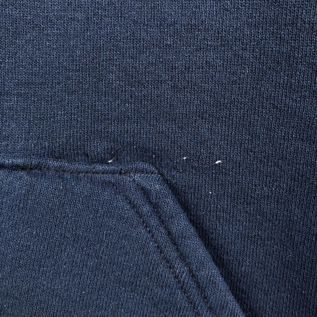 Vintage 90'S Russell blank sweatshirt, made in the USA, size XXL. cotton navy blue type Vintage Second Hand