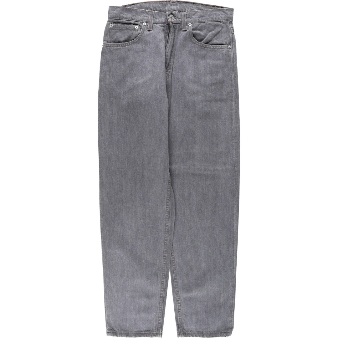 90'S Levi's 550 Relaxed Fit Tapered Leg Tapered Denim Pants Made in USA Men's W31 Vintage cotton gray type Vintage Second Hand
