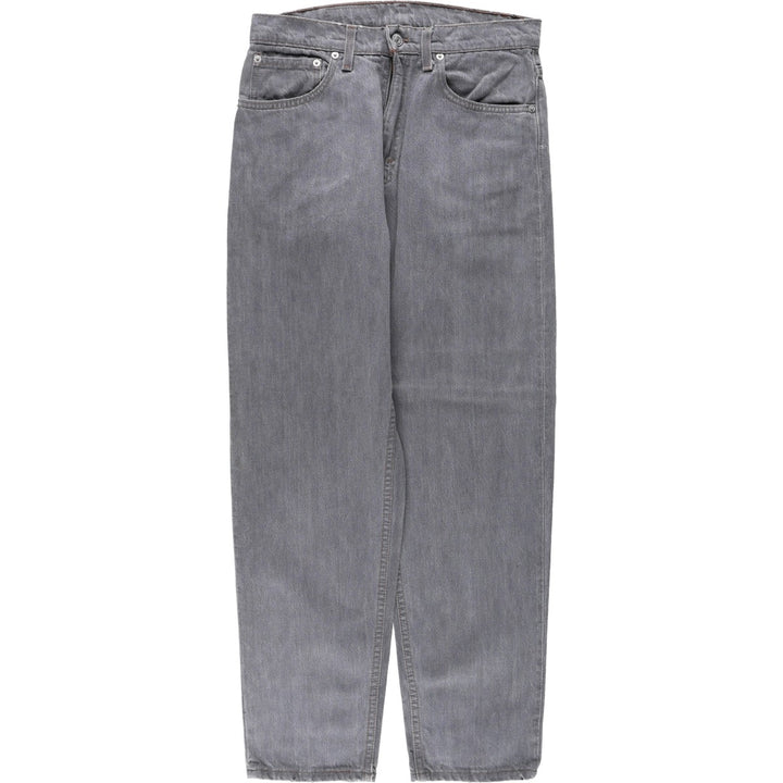 90'S Levi's 550 Relaxed Fit Tapered Leg Tapered Denim Pants Made in USA Men's W31 Vintage cotton gray type Vintage Second Hand