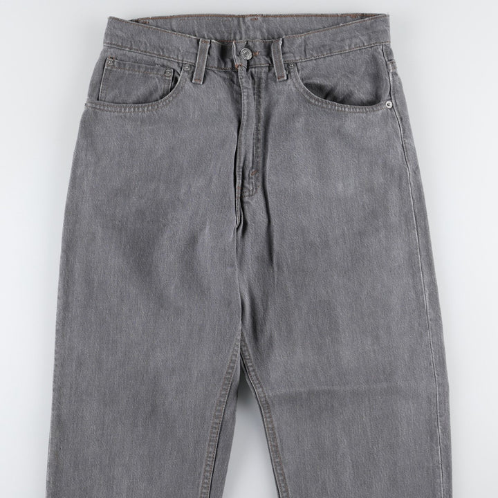 90'S Levi's 550 Relaxed Fit Tapered Leg Tapered Denim Pants Made in USA Men's W31 Vintage cotton gray type Vintage Second Hand