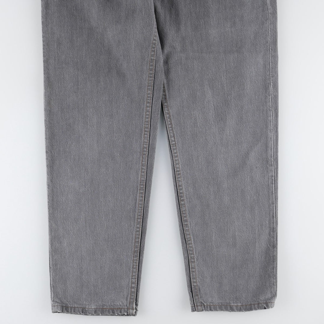 90'S Levi's 550 Relaxed Fit Tapered Leg Tapered Denim Pants Made in USA Men's W31 Vintage cotton gray type Vintage Second Hand