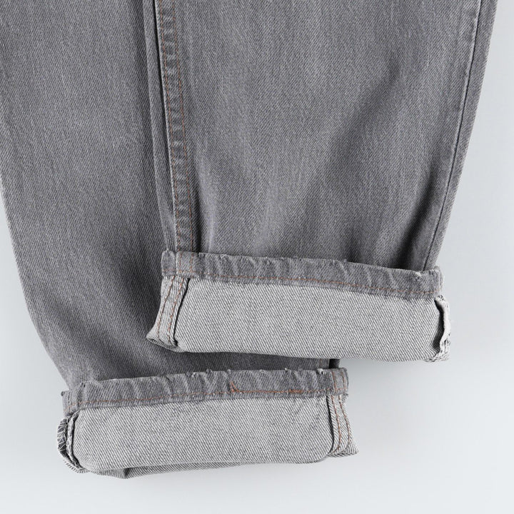 90'S Levi's 550 Relaxed Fit Tapered Leg Tapered Denim Pants Made in USA Men's W31 Vintage cotton gray type Vintage Second Hand