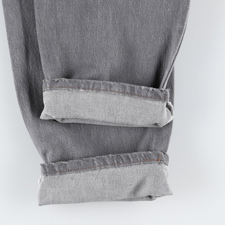 90'S Levi's 550 Relaxed Fit Tapered Leg Tapered Denim Pants Made in USA Men's W31 Vintage cotton gray type Vintage Second Hand