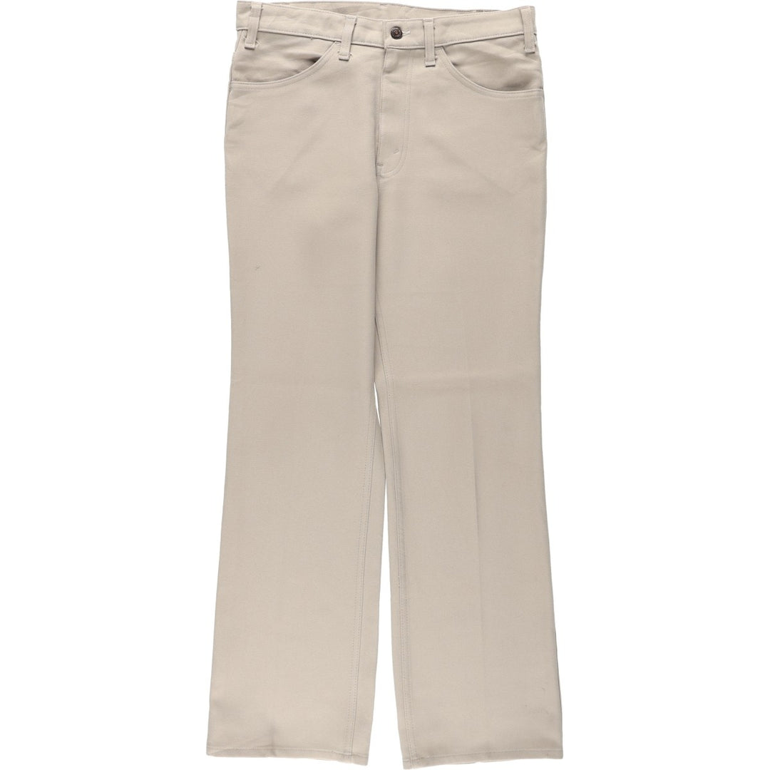 ~1980'S Levi's 10517-6122 Slacks Pants, Men's W34 (approx.), Vintage unclear Beige type Vintage Second Hand