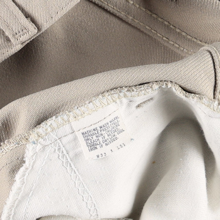 ~1980'S Levi's 10517-6122 Slacks Pants, Men's W34 (approx.), Vintage unclear Beige type Vintage Second Hand