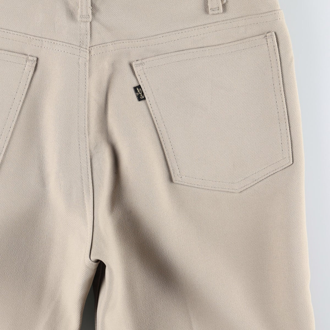 ~1980'S Levi's 10517-6122 Slacks Pants, Men's W34 (approx.), Vintage unclear Beige type Vintage Second Hand