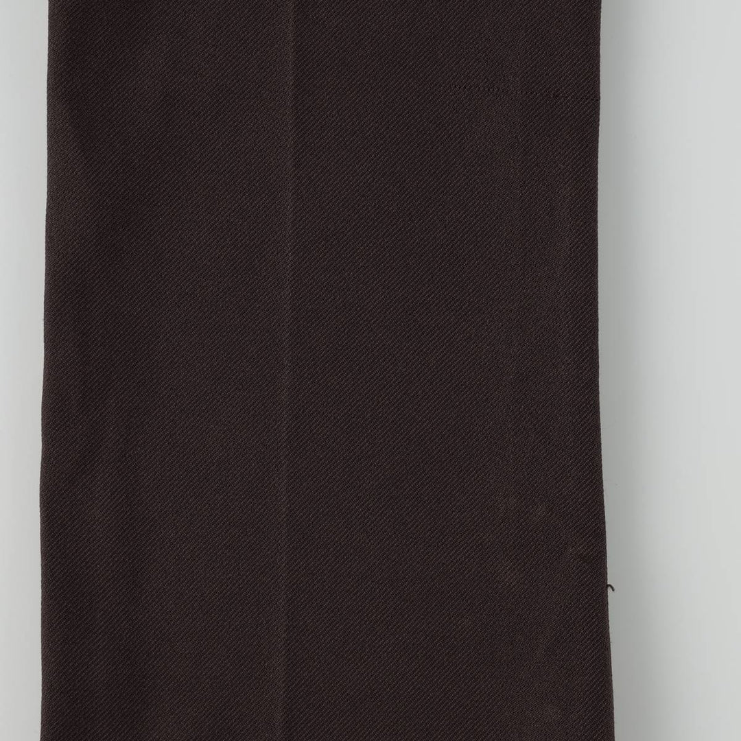 1980'S Levi's 10517-6128 Slacks Pants, Made in USA, Men's W31 (approx.), Vintage polyester brown type Vintage Second Hand