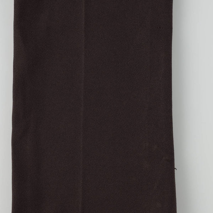 1980'S Levi's 10517-6128 Slacks Pants, Made in USA, Men's W31 (approx.), Vintage polyester brown type Vintage Second Hand