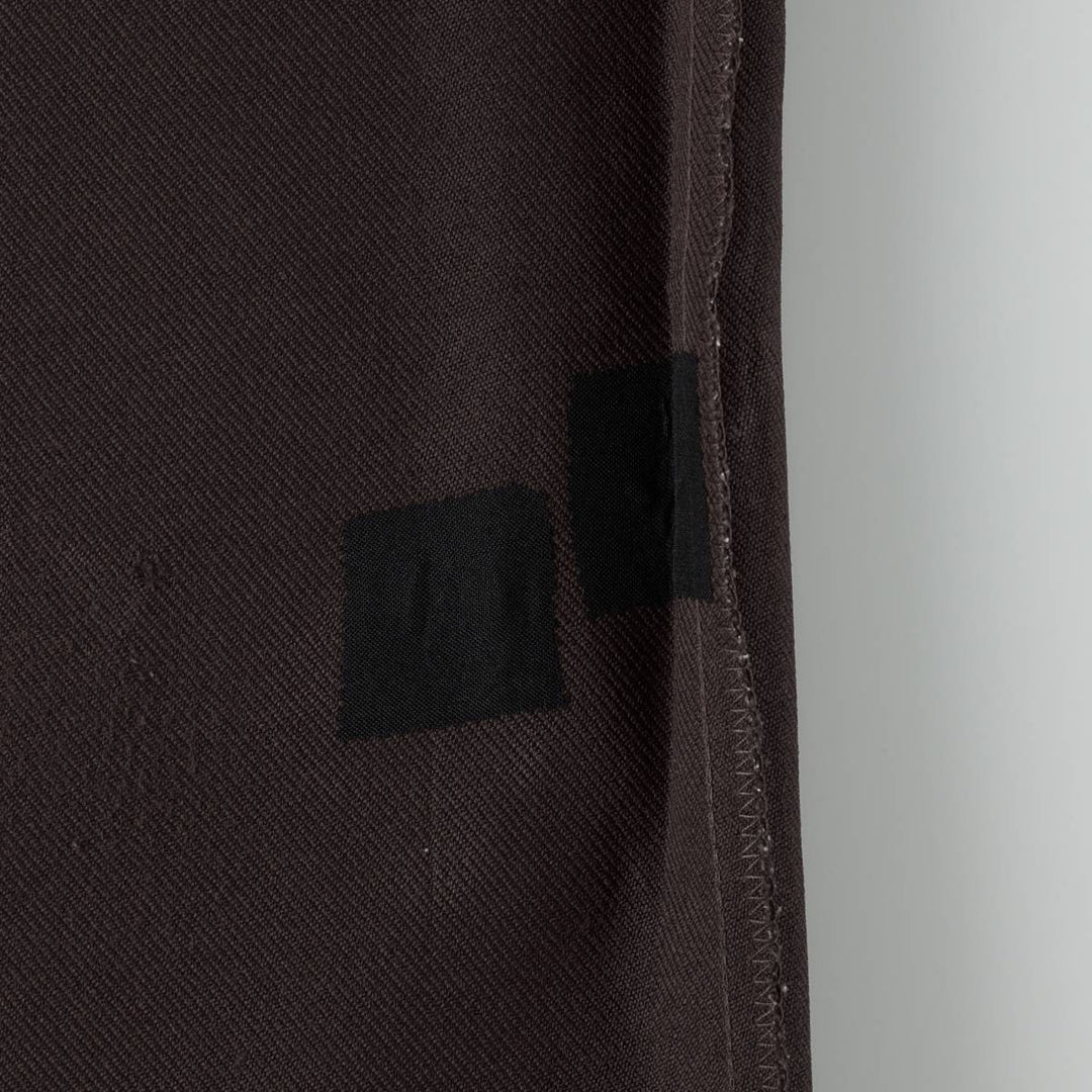 1980'S Levi's 10517-6128 Slacks Pants, Made in USA, Men's W31 (approx.), Vintage polyester brown type Vintage Second Hand