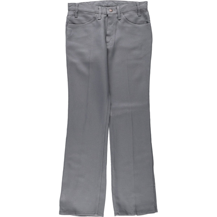 1980'S Levi's 10517-6154 Slacks Pants, Made in USA, Men's W32 (approx.), Vintage polyester gray type Vintage Second Hand