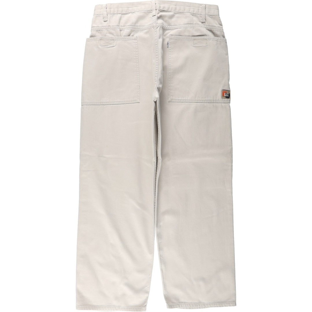 1990'S Levi's Silver Tab L2 Cotton Pants, Men's Size W36 (approx.), Vintage cotton Beige type Vintage Second Hand