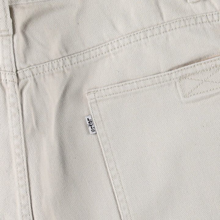 1990'S Levi's Silver Tab L2 Cotton Pants, Men's Size W36 (approx.), Vintage cotton Beige type Vintage Second Hand