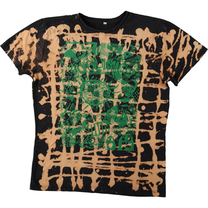 SUBLIME Bleached Band T-Shirt (Men's Size M) unclear black type Vintage Second Hand