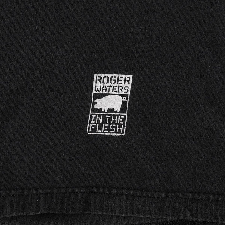 90'S TULTEX Roger Waters Band T-Shirt, Made in Jamaica, Men's XL (approx.) cotton black type Vintage Second Hand