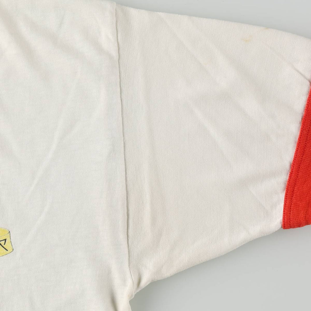 ~90'S Fleetwood Mac Ringer T-Shirt, Men's Size S (Equivalent), Vintage unclear white type Vintage Second Hand