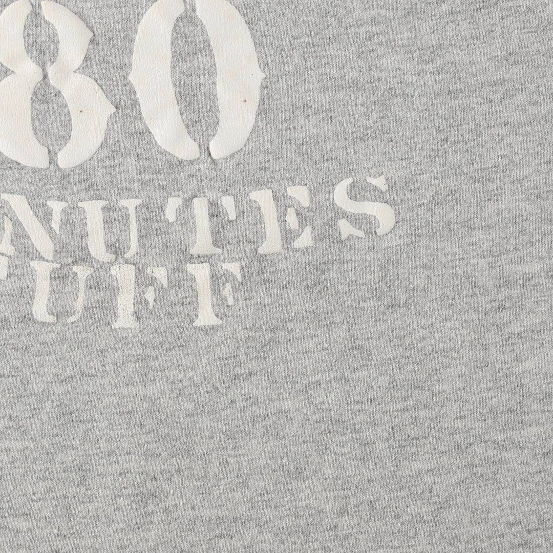 Printed sports t-shirt, men's size M. unclear gray type Vintage Second Hand