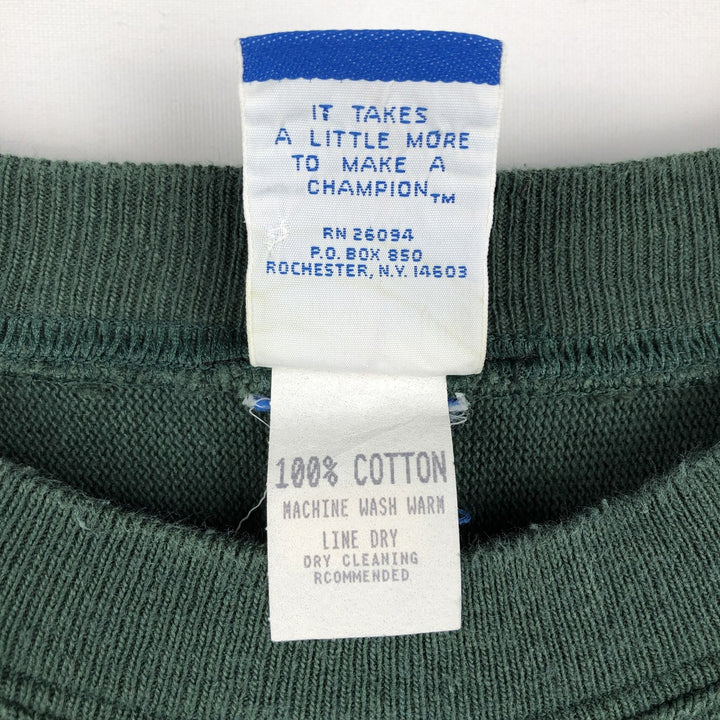 90'S Champion Authentic Athletic Apparel NFL Green Bay Packers Long-Sleeve T-Shirt, Made in USA, Men's Size L (approx.) cotton Green type dark green Vintage Second Hand