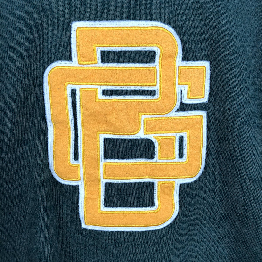 90'S Champion Authentic Athletic Apparel NFL Green Bay Packers Long-Sleeve T-Shirt, Made in USA, Men's Size L (approx.) cotton Green type dark green Vintage Second Hand