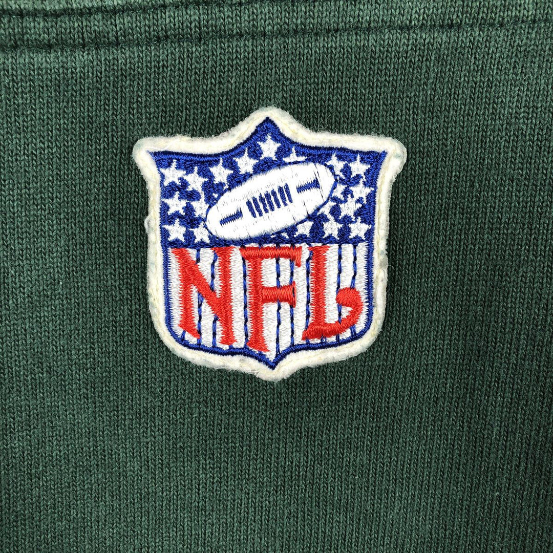 90'S Champion Authentic Athletic Apparel NFL Green Bay Packers Long-Sleeve T-Shirt, Made in USA, Men's Size L (approx.) cotton Green type dark green Vintage Second Hand