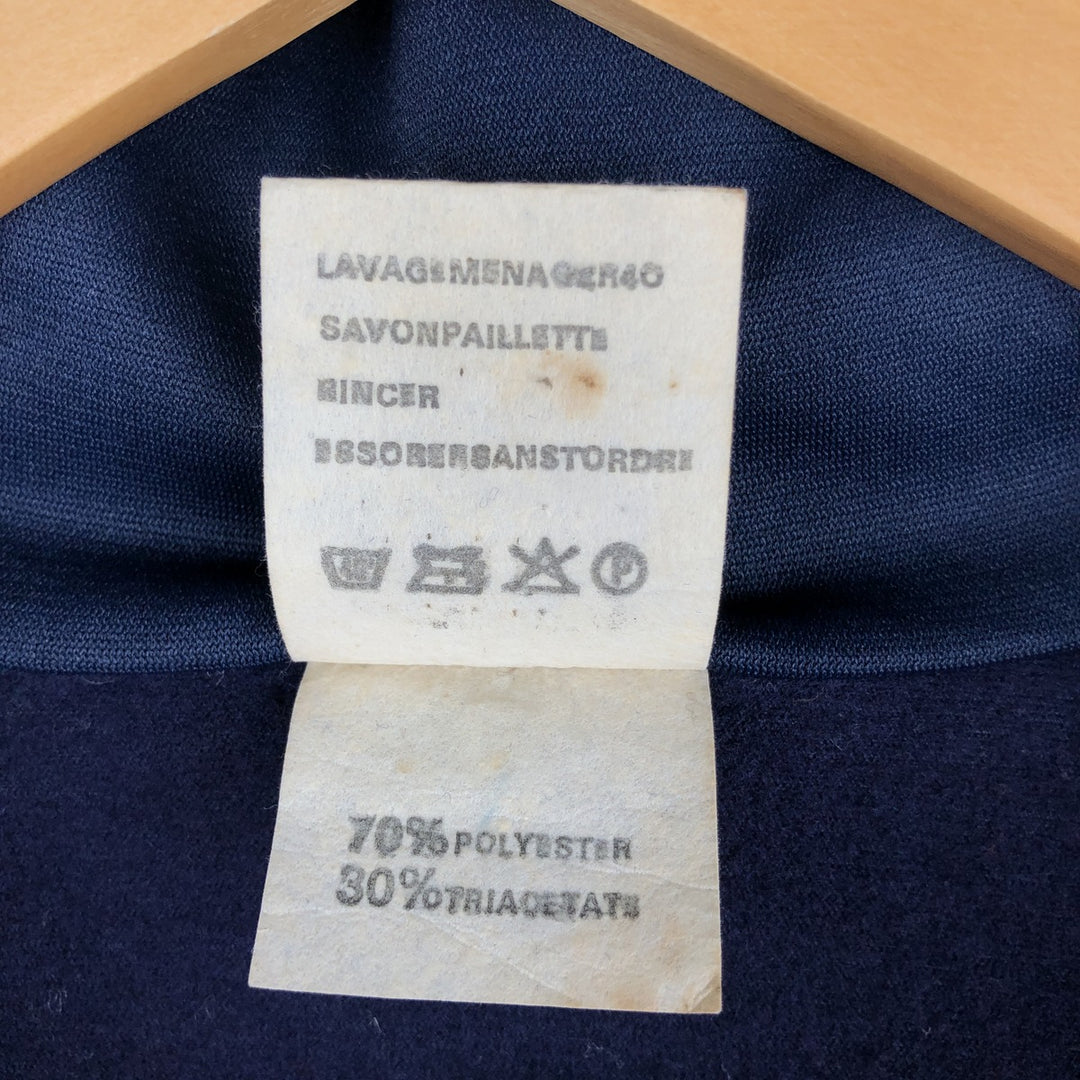 Vintage 70'S Puma Track Jacket, Made in France, Men's Size Medium polyester navy blue type Vintage Second Hand