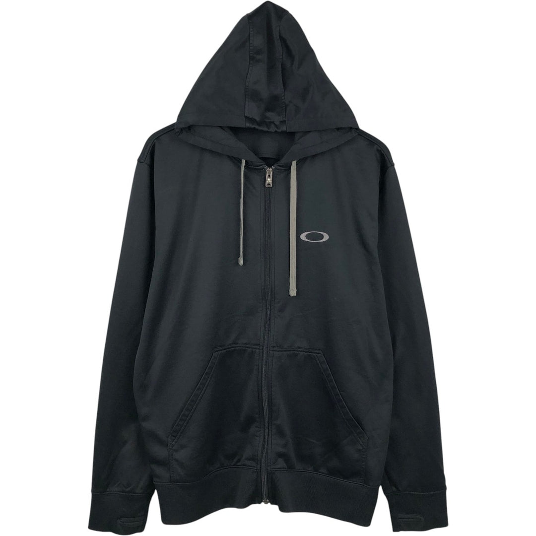 Oakley Track Jacket (Men's XL equivalent) unclear black type Vintage Second Hand