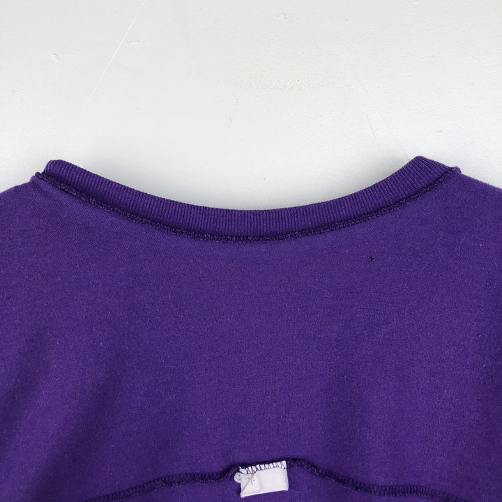 ~90'S Champion V-neck 5/8 sleeve football t-shirt, Made in USA, Men's size M equivalent, Vintage unclear purple type Vintage Second Hand