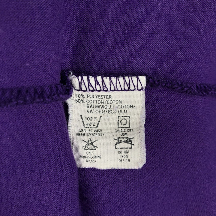 ~90'S Champion V-neck 5/8 sleeve football t-shirt, Made in USA, Men's size M equivalent, Vintage unclear purple type Vintage Second Hand