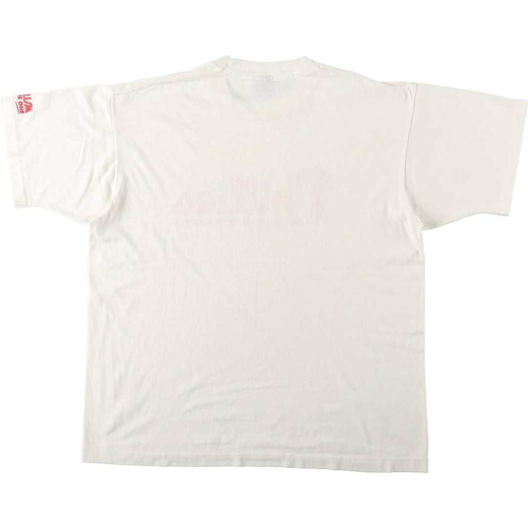 90'S Screen Stars Best Sports T-Shirt, Made in USA, Men's XL equivalent, Vintage cotton white type Vintage Second Hand