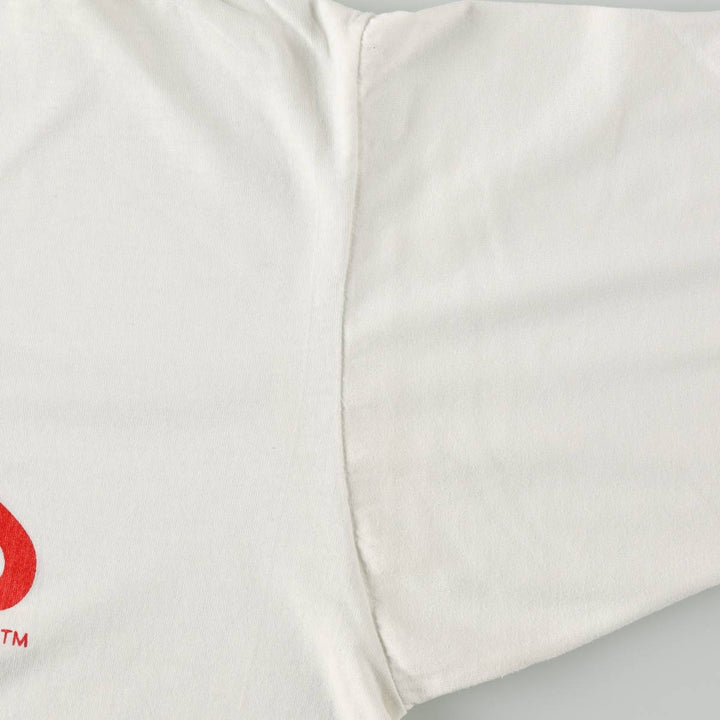90'S Screen Stars Best Sports T-Shirt, Made in USA, Men's XL equivalent, Vintage cotton white type Vintage Second Hand