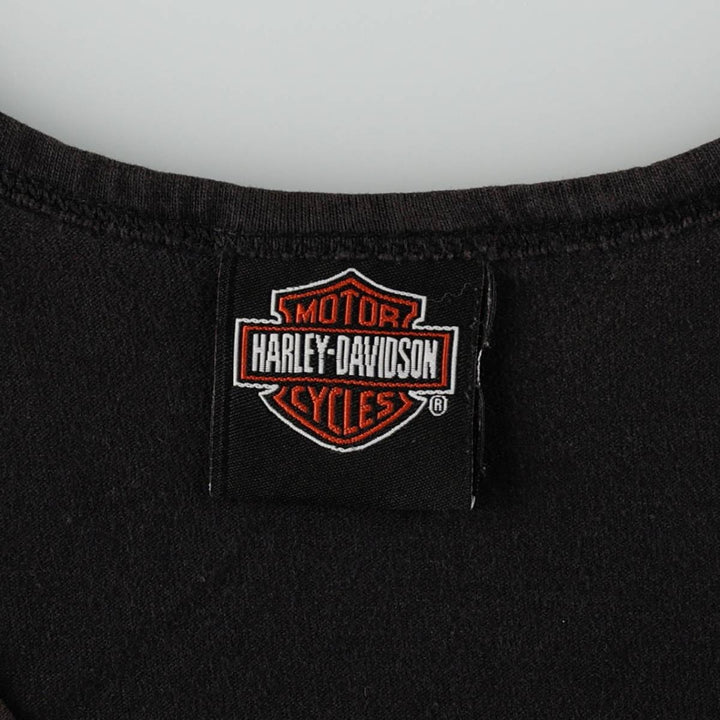 2000'S Harley-Davidson Tank Top Motorcycle T-Shirt, Men's Size XL (approx.) unclear black type Vintage Second Hand
