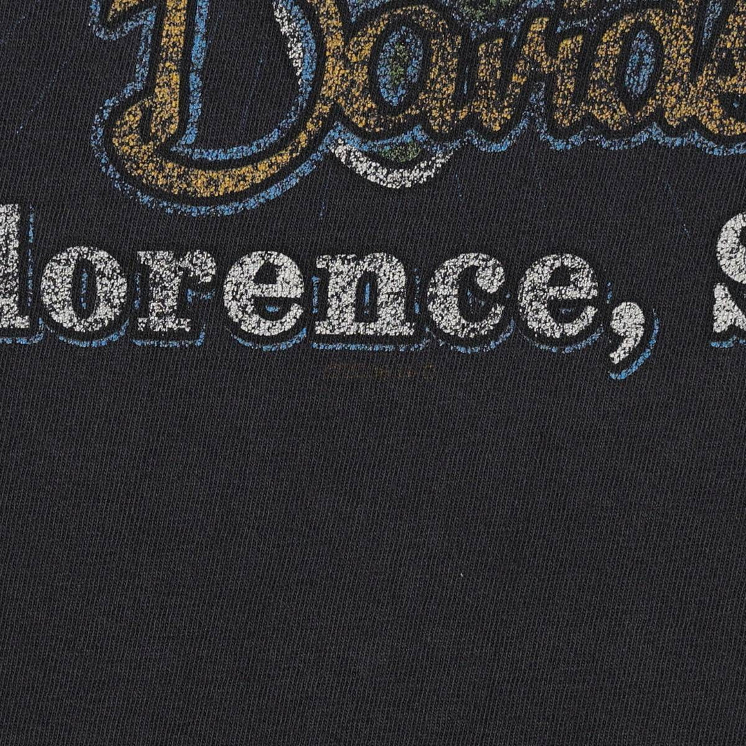 00'S Harley-Davidson Motorcycle Bike T-shirt Men's XL size unclear Charcoal Vintage Second Hand