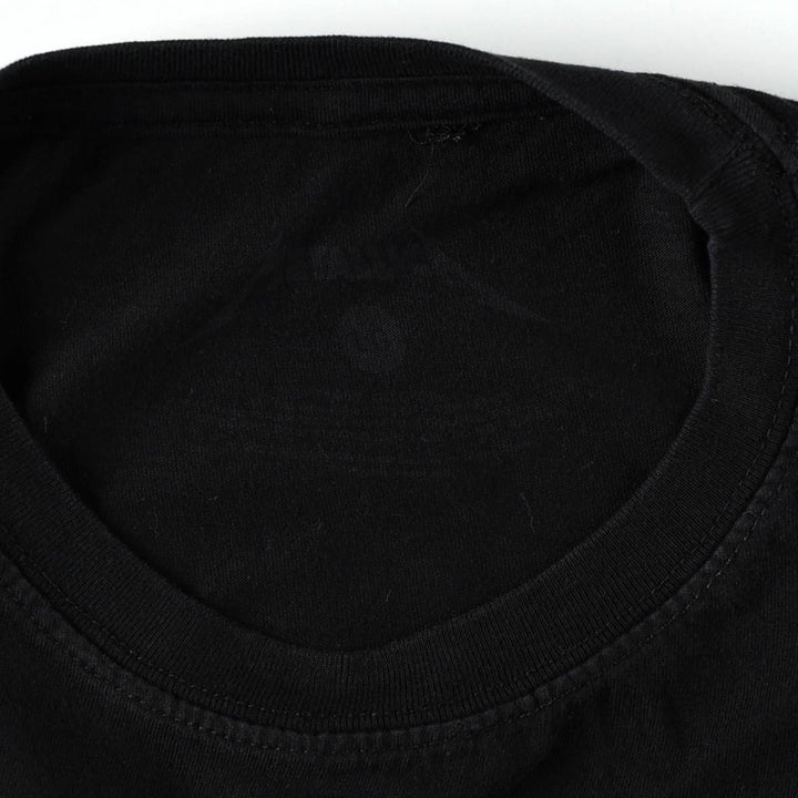 METALLICA Metallica Band T-shirt Band T Men's L size cotton black type Vintage Second Hand