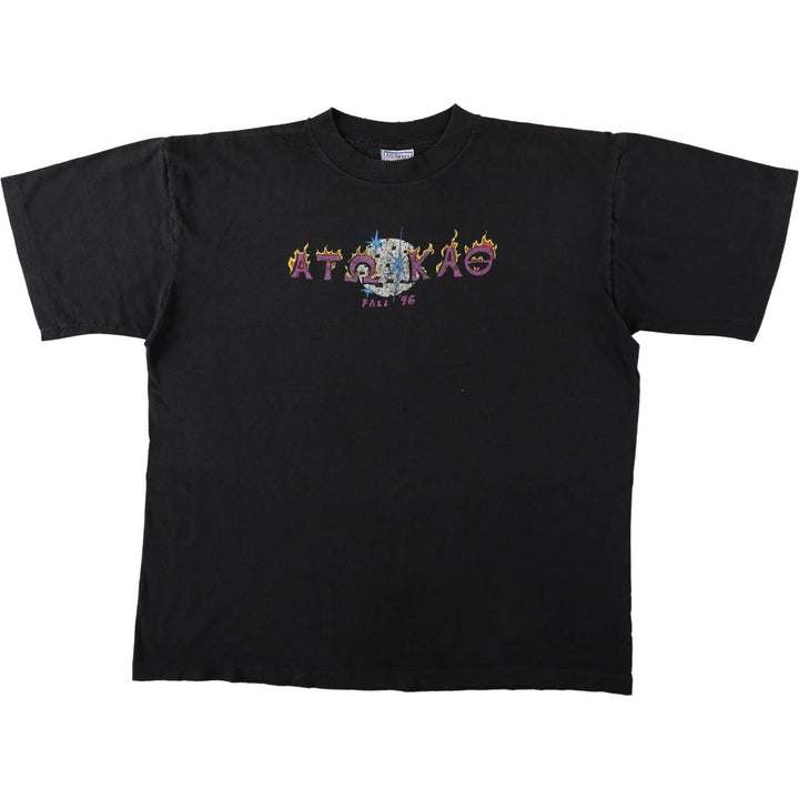 ALL SPORT DISCO INFERNO Band T-Shirt, Made in USA, Men's XL equivalent. cotton black type Vintage Second Hand