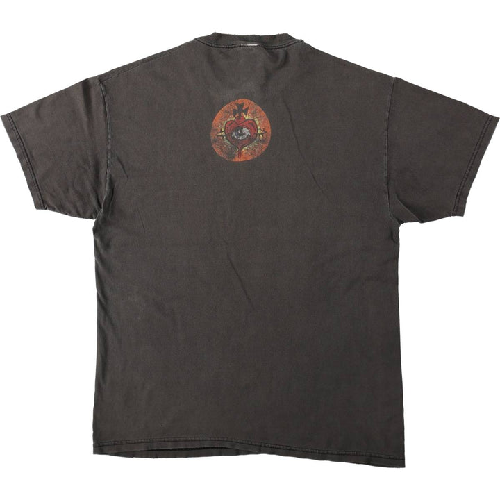 Hanes HEAVYWEIGHT AFI Band T-shirt (Men's size L) cotton Charcoal Vintage Second Hand