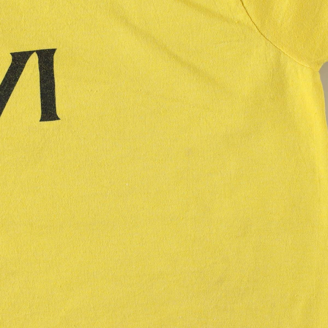 Screen Stars BEST Bon Jovi Band T-Shirt, Made in USA, Men's XL equivalent. cotton yellow type Vintage Second Hand
